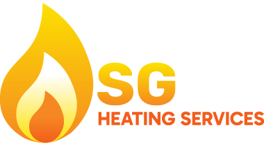 the logo for SG Heating